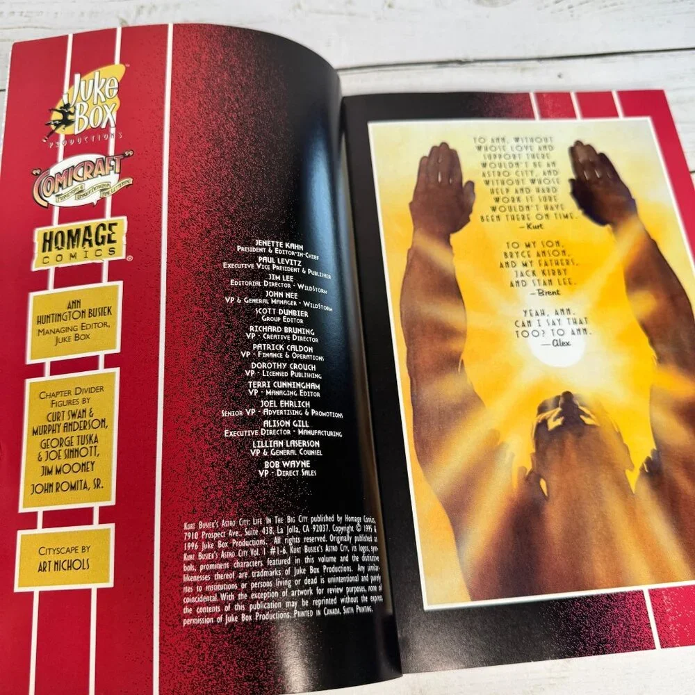 Astro‎ City Life in the Big City Kurt Busiek Brent Anderson Alex Ross Comic TPB